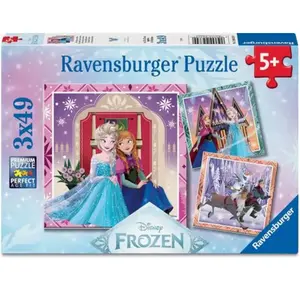 Ravensburger Kinderpuzzle 100 XXL Teile - Disney Die Eiskönigin - Disney Frozen