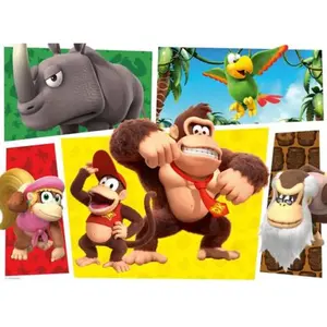 Ravensburger Puzzles enfants 100 xxl pieces - super mario - les singes sont laches pas cher
