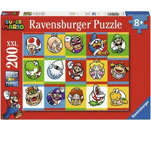 Puzzle Ravensburger Nintendo Super Mario Collection personnages 200 pièces pas cher