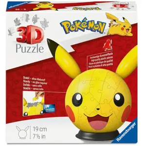 Ravensburger Puzzle 3D Ball 72 pieces special Pikachu Pokemon