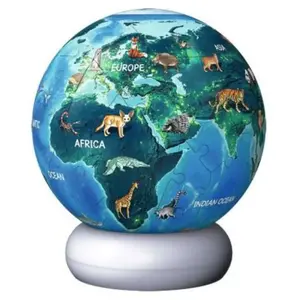 Puzzle 3D Ball 72 pièces Illuminé : La Terre