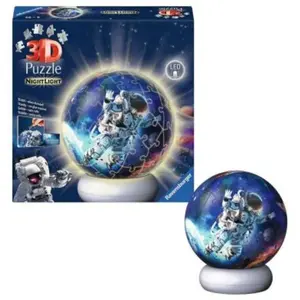 Ravensburger Puzzle 3D Ball 72 pièces illuminé : Les astronautes pas cher