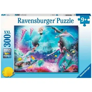 Ravensburger Mermaid Kingdom Puzzle 300 pièces pour Enfants à partir de 9 Ans pas cher