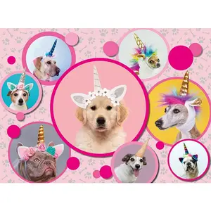 Pièces XXL - Chiens Licornes 300 Pièces Ravensburger pas cher