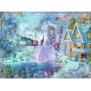 Pièces XXL - Merveilles de l'Hiver 300 Pièces  Ravensburger pas cher