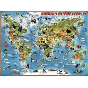 Pièces XXL - Les Animaux du Monde Entier 300 Pièces  Ravensburger pas cher