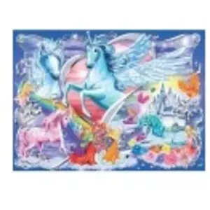 Ravensburger - 13928 6 - Puzzle - Les Plus Belles Licornes - 100 Pièces pas cher