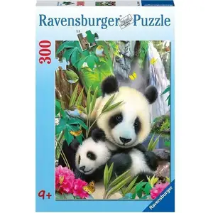 Ravensburger - Puzzle Enfant - Puzzle 300 p XXL - Charmants Pandas - Dès 9 Ans - 13065 pas cher