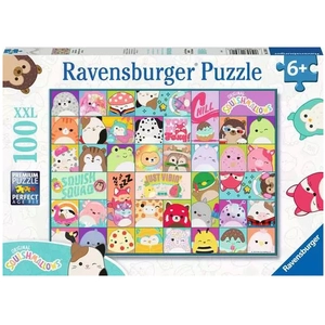 Puzzle Ravensburger Squishmallows colorés 100 piecès XXL pas cher