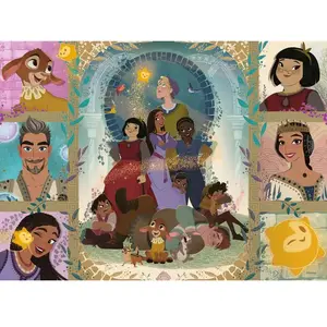 Ravensburger Disney Wish Puzzle pour Enfants à partir de 6 Ans 100 pièces XXL Blanc pas cher