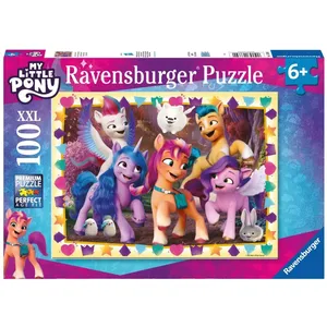 Ravensburger Puzzle 100 pièces XXL : My Little Pony : Aventures entre poneys ! pas cher