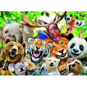 Ravensburger Puzzle pour Enfants - 13354 Bitte lächeln! - Puzzle de 300 pièces pour Enfants à partir de 9 Ans