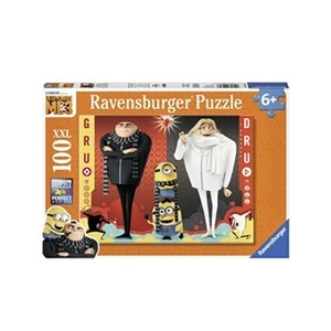 Ravensburger Puzzle 100 pièces Moi, moche et méchant 3 Gru, Dru et les Minions pas cher