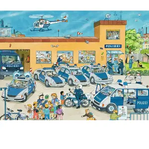 Ravensburger - 10867 1 - Puzzle - Au Commissariat - 100 Pièces pas cher