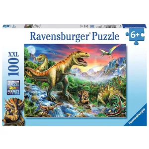 Ravensburger 100 XXL Au Temps Des Dinosaures pas cher