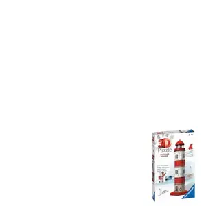 Puzzle 3D Ravensburger Mini Leuchtturm - 54 pièces - À partir de 8 ans pas cher