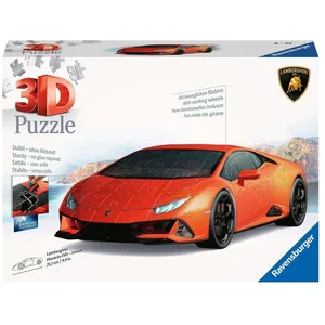 Ravensburger Ravensburguer Puzzle 3d Véhicules Lamborghini Huracán Evo 108 Pièces