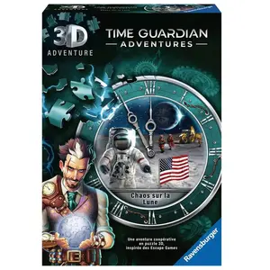 Ravensburger Puzzle 3D 216 pièces : Time Guardian Adventures : Chaos sur la Lune pas cher
