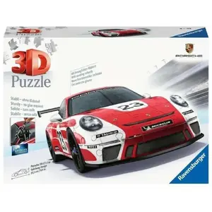 Ravensburger Puzzle 3D Porsche 911 GT3 Cup Salzburg (avec grille) pas cher