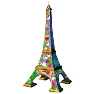 Puzzle 3D Ravensburger Tour Eiffel Love Edition 216 pièces pas cher