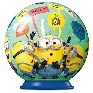 Comparateur de prix : Puzzle 3D - Puzzle Ball 3D - Minions 2 72 Pièces  Ravensburger