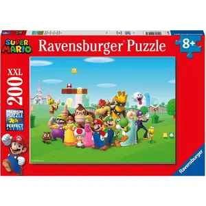 Comparateur de prix : Puzzle 200 pièces XXL Ravensburger Les aventures de Super Mario