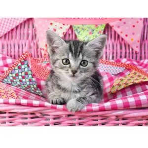 Puzzle 100 pièces Ravensburger - Chaton pas cher