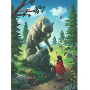 Pièces XXL - Little Red Riding Hood 100 Pièces  Ravensburger pas cher