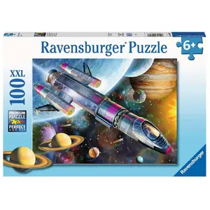 Ravensburger Puzzle XXL 100 pièces - Aventure spatiale captivante pour enfants - Neuf