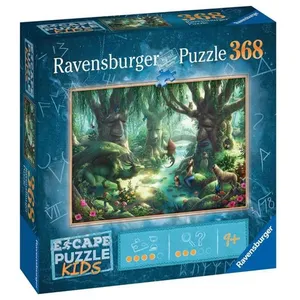 Escape puzzle Kids 368 pièces : La forêt magique Ravensburger-12957 pas cher