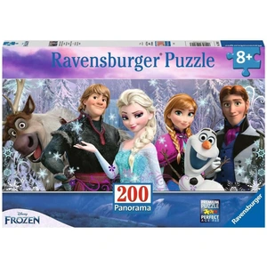 Ravensburger Puzzle 200p Panorama Arendelle neiges éternel La Reine de... pas cher