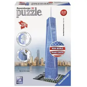 Puzzle 3D 216 Pièces Building One World Trade Center Ravensburger pas cher