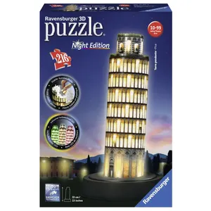 Puzzle 3D Ravensburger Tour de Pise illuminée 216 pièces