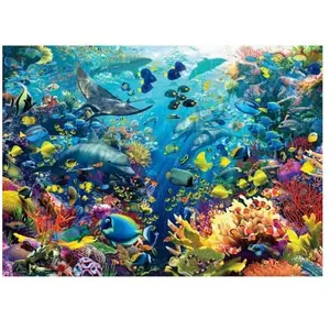 Comparateur de prix : Puzzle 9000 pièces Paradis Aquatique - Ravensburger - Mixte - A partir de 12 ans