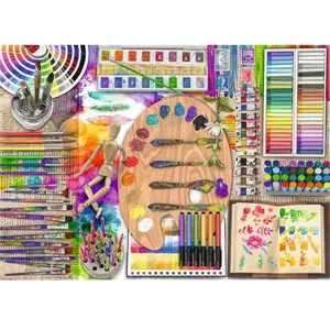 RAVENSBURGER Puzzle Kü nstlerpalette XXL 500 pièces pas cher
