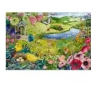 Ravensburger Puzzle En Bois - Rectangulaire - 500 Pcs - Jardin De La Nature