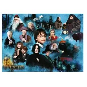 Ravensburger Puzzle 1000 pièces : Le monde magique d'Harry Potter Coloris Unique pas cher