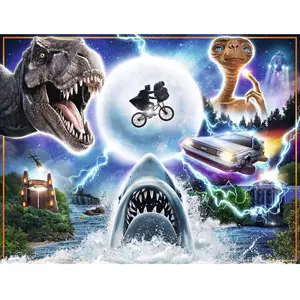 Comparateur de prix : Puzzle 2000 pièces : Les Films Cultes D'Universal Ravensburger-17152