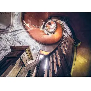 Ravensburger PUZZLE 1000 P : ESCALIER COLIMAÇON EN CHÊNE pas cher