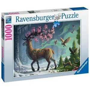Puzzle 1000 p - Le cerf du printemps  - Ravensburger Puzzle  - 00017385  pas cher