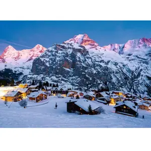 Ravensburger Puzzle 1000 pièces : L‘Oberland bernois, Mürren (Puzzle Highlights) pas cher