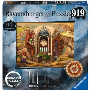 Puzzle Ravensburger Escape the Circle London 919 pièces pas cher