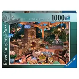 Ravensburger My Haven No.10 The Garden Kitchen-Puzzle 1000 pièces pour... pas cher