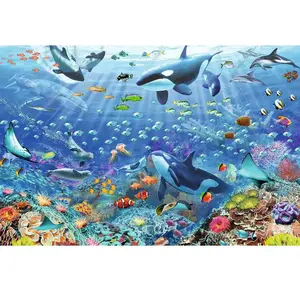 Puzzle Ravensburger Monde sous-marin coloré 3000 pièces