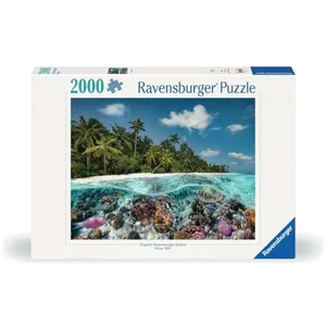 Ravensburger Une Plongée Aux Maldives (10217441) Puzzle 2000 Pièces pas cher
