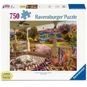 Comparateur de prix : RAVENSBURGER Puzzle Cozy Porch XL 750 pièces