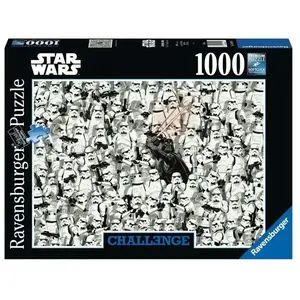 Puzzle 1000 p - Star Wars (Challenge Puzzle) - Ravensburger Puzzle - 149896 pas cher