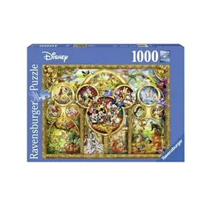 Puzzle 1000 Pièces Ravensburger Les plus beaux thèmes Disney pas cher