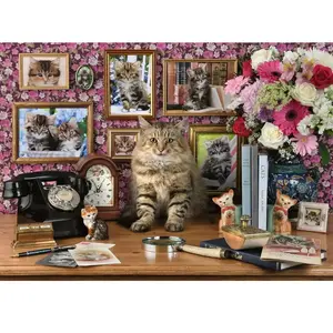 Puzzle Ravensburger - Mes chatons, 1000 pièces pas cher