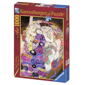 Puzzle 1000 pièces Art collection Ravensburger La vierge Gustav Klimt